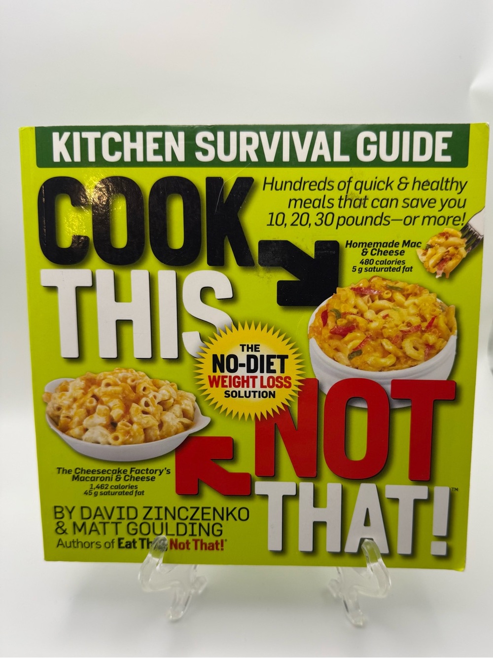 Cook This, Not That! Kitchen Survival Guide - Bright Lime Cover